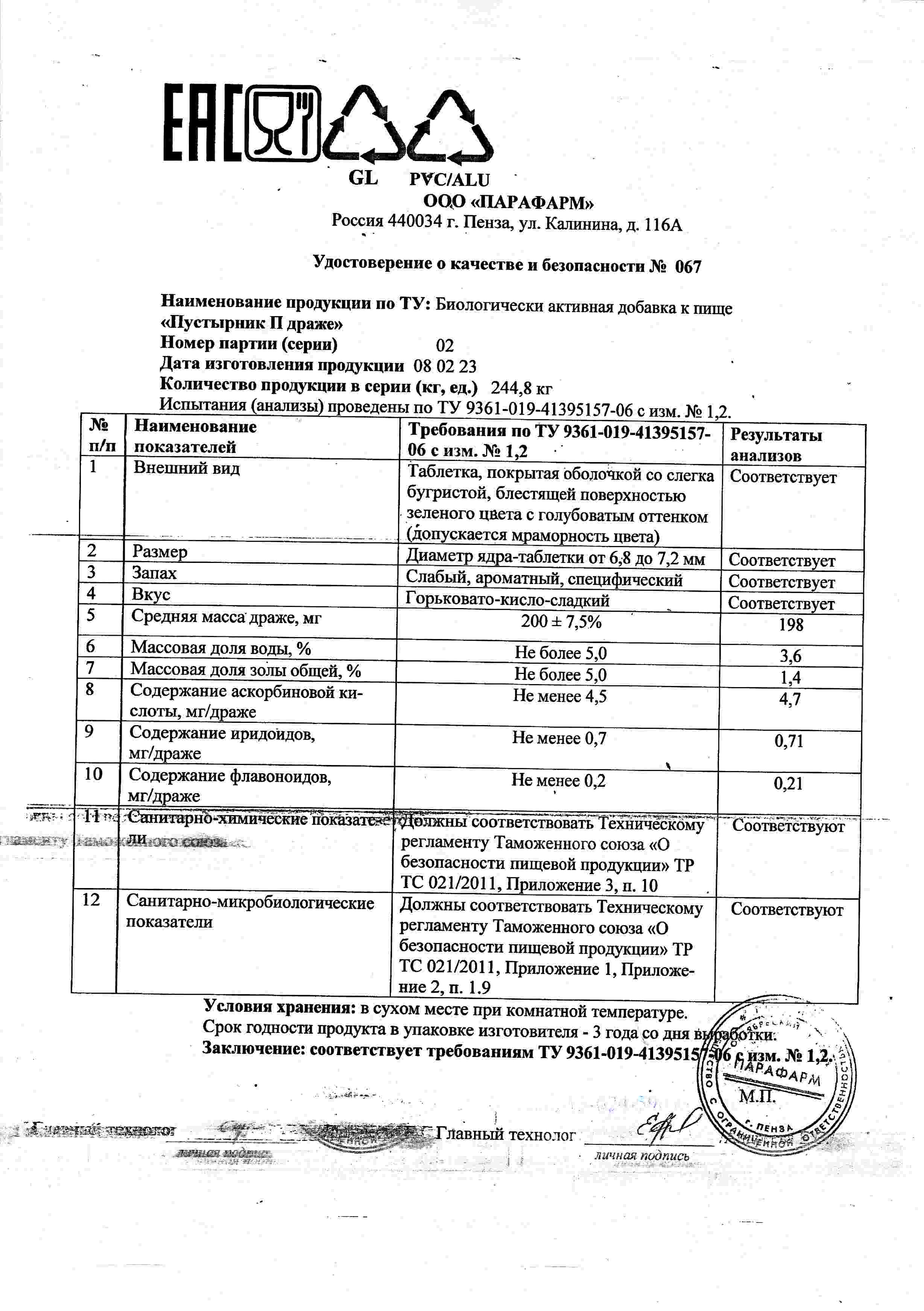 Паспорт №022023